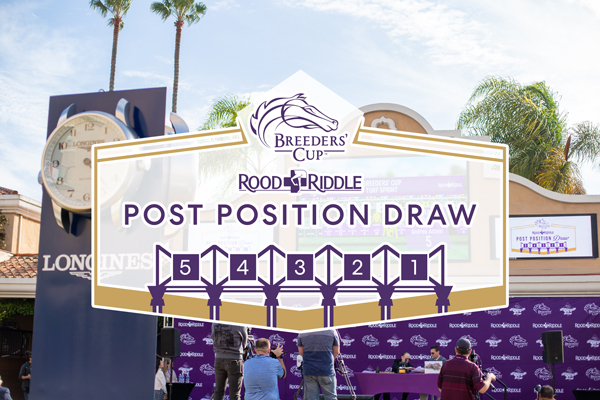 Photo for Breeders' Cup Post Position Draw