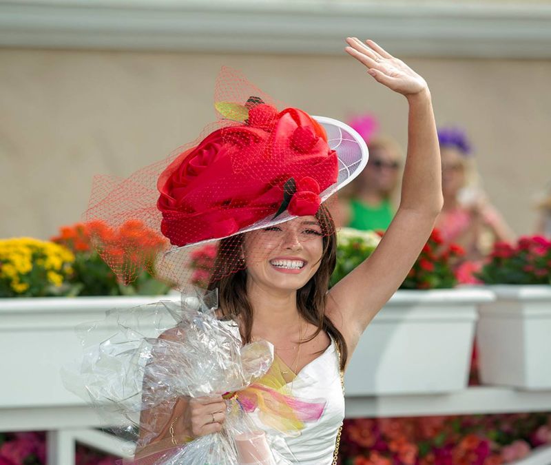 Del Mar Opening Day Hats Contest